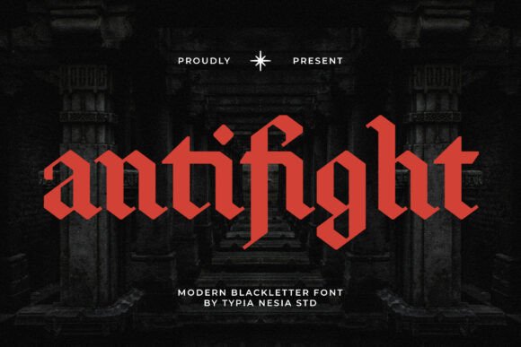 Antifight: The Modern Gothic Typeface for Bold Web Design