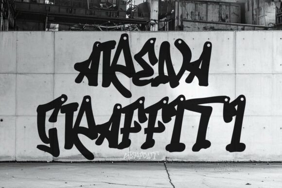 Arena Graffiti: The Bold Display Font for Modern Editorial Design