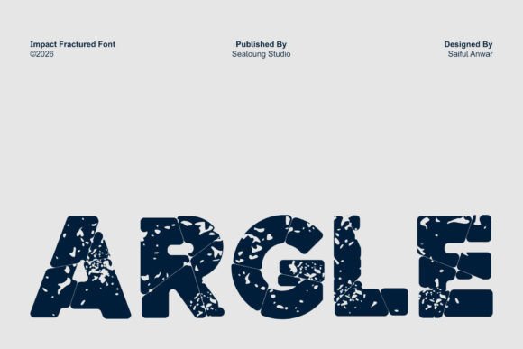 Argle: A Bold Display Typeface for Strong Brand Identity