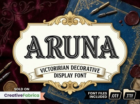Aruna: The Majestic Serif Font for Editorial Design