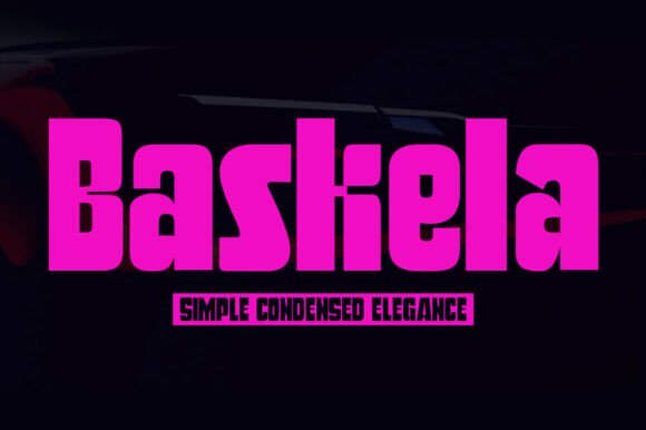 Baskela: The Bold Sans Serif Font for Handmade Branding