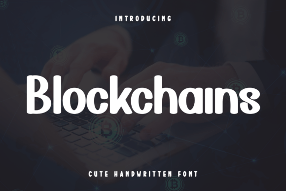 Blockchains: A Charming Display Typeface for Modern Web Design