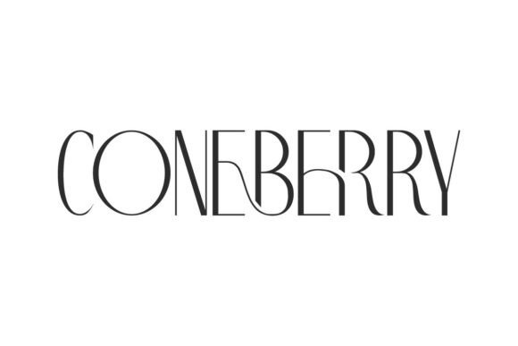 Coneberry: A Sophisticated Display Font for Modern Brand Identity