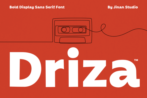 Driza: The Bold Sans Serif Font for Modern Brand Identity