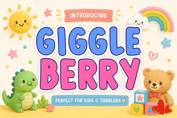 Giggleberry: The Playful Font for Scroll-Stopping Campaigns