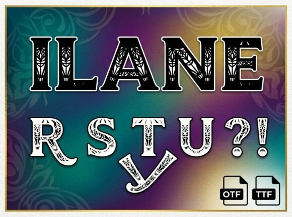 Ilane: A Stunning Display Font for Modern Editorial Design