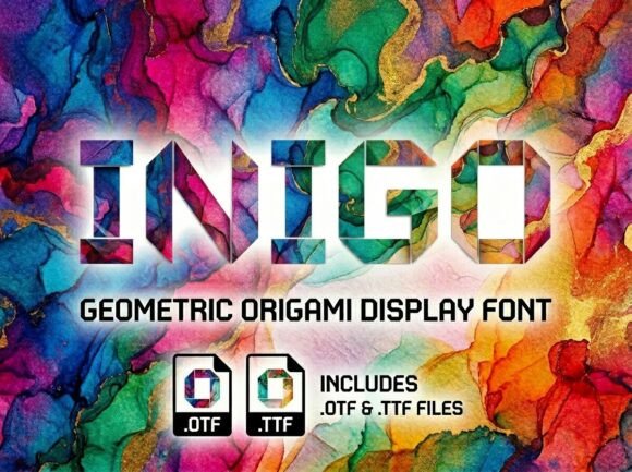 Inigo: A Display Typeface for Bold Editorial Design