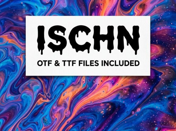 Ischn: The Decorative Typeface That Transforms Editorial Design