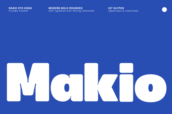 Makio: The Modern Sans Serif Typeface for Editorial Design