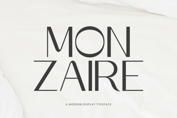 Monzaire: A Modern Display Typeface for High-Impact Branding
