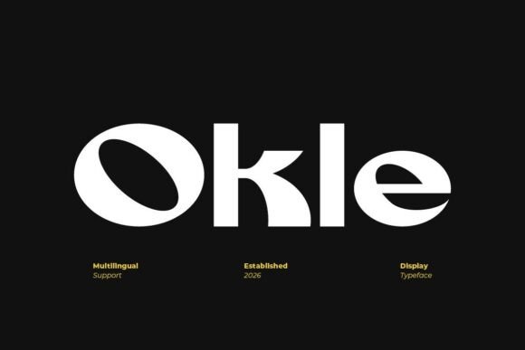 Okle: The Creative Sans Serif Typeface for Modern Web Design