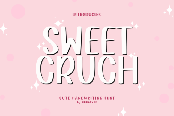 Sweet Cruch Font: A Whimsical Typeface for Modern Editorial Design