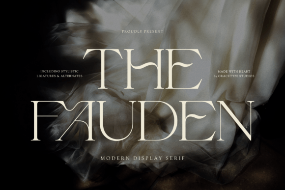 The Fauden: The Premium Serif Font for Scroll-Stopping Campaigns